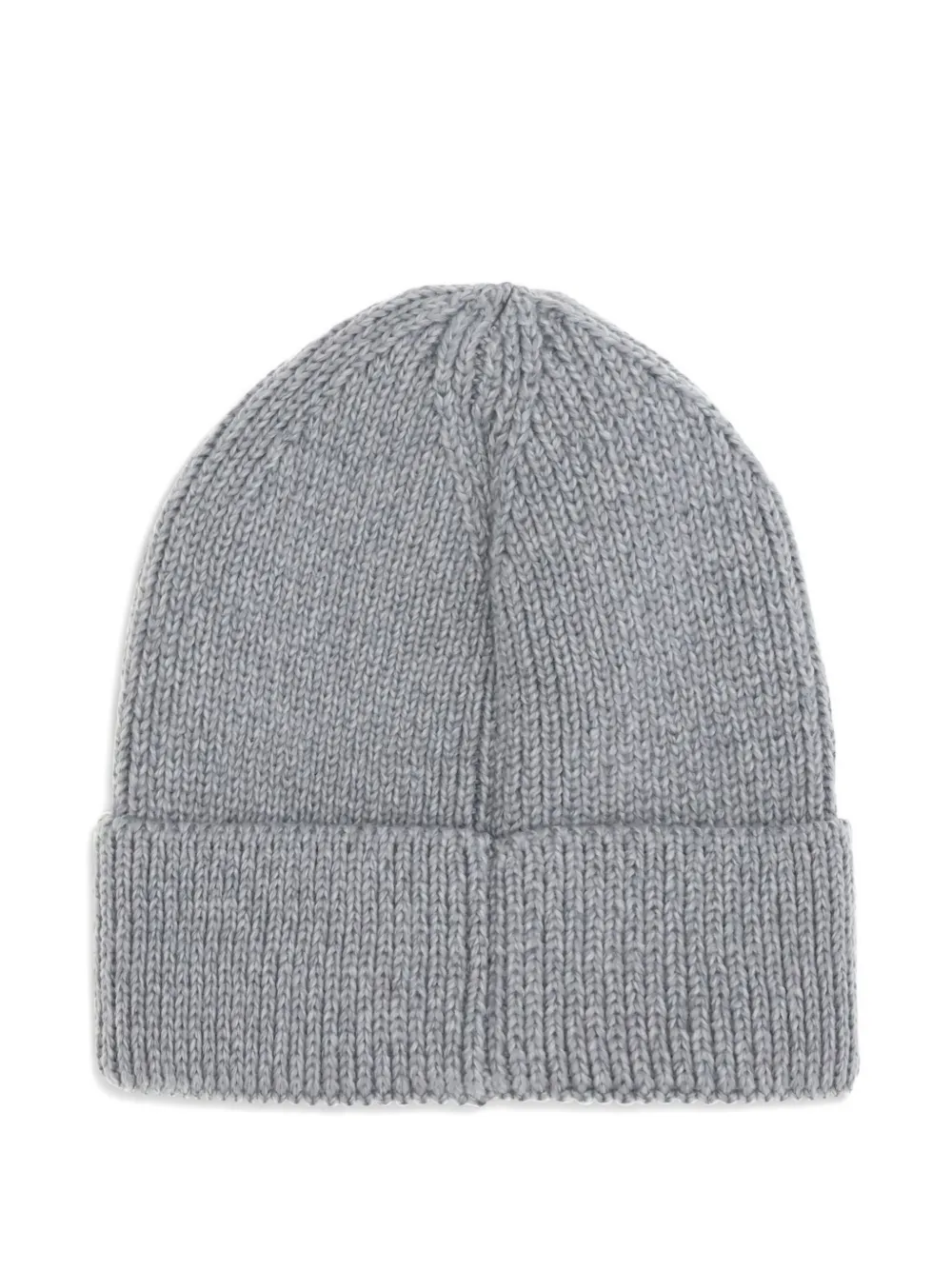 The North Face Logo-patch Beanie Hat In Gray