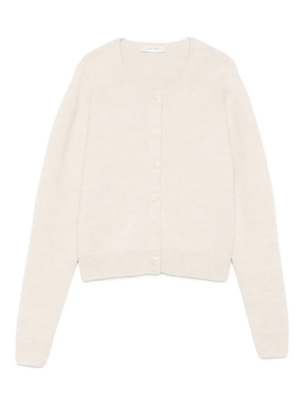 LEMAIRE button-front cardigan Beige