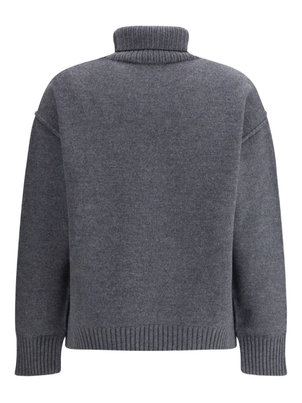 AMI Paris Ami De Coeur turtleneck sweater | Knitted Sweaters | Image 2