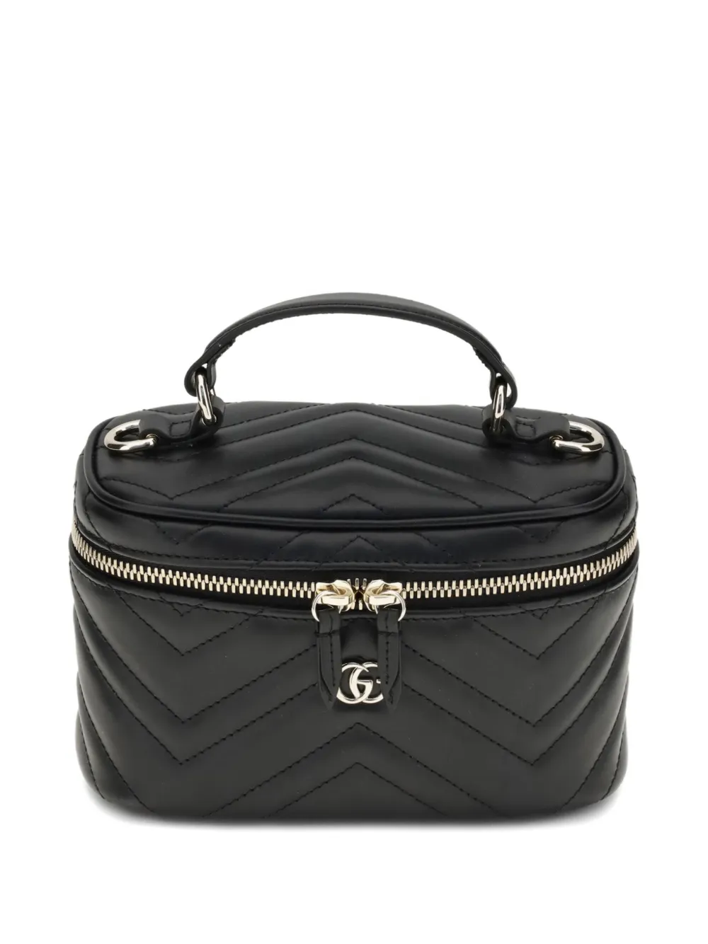 Gucci mini GG Marmont vanity bag | ブラック | Image 1