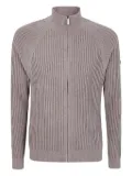 RRD Rave ribbed zip-up cardigan - Neutrals