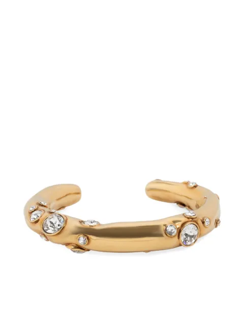 DRIES VAN NOTEN brazalete con detalles de cristal