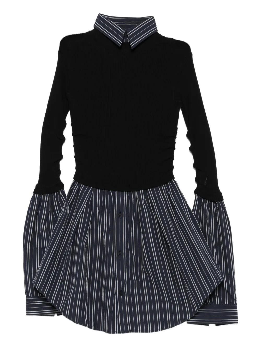 Balenciaga Trompe L Il Shirt Sweater In Multi