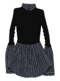 Balenciaga layered sweater - Blue