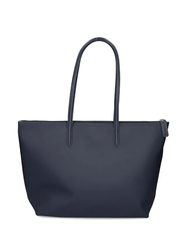 Lacoste Concept zip-top Tote Bag Blue FARFETCH