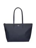 Lacoste L.12.12 Concept zip-top tote bag - Blue