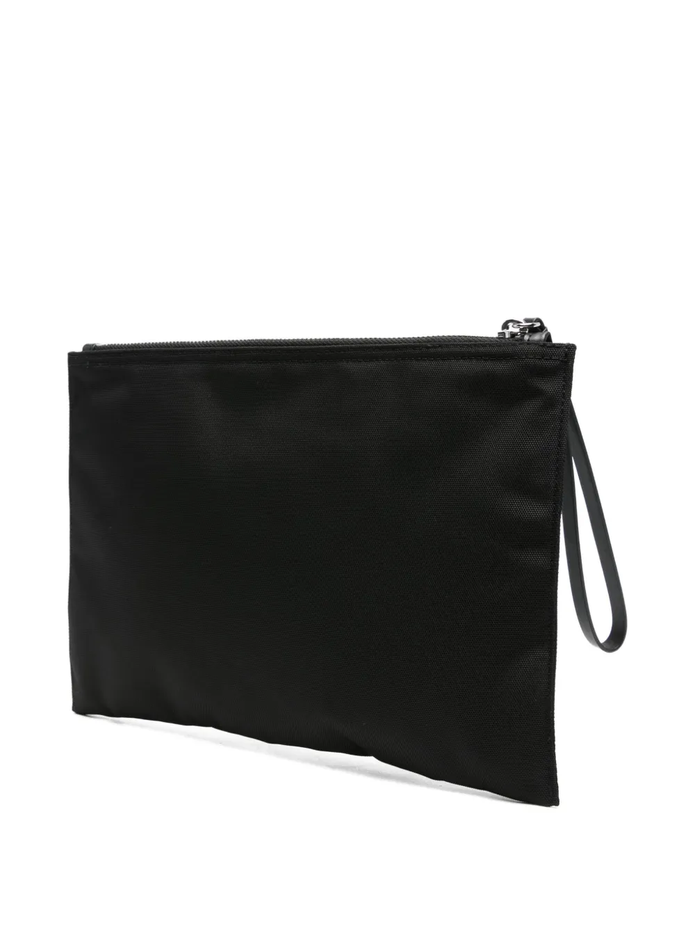 Kenzo Clutch met geborduurd logo Zwart