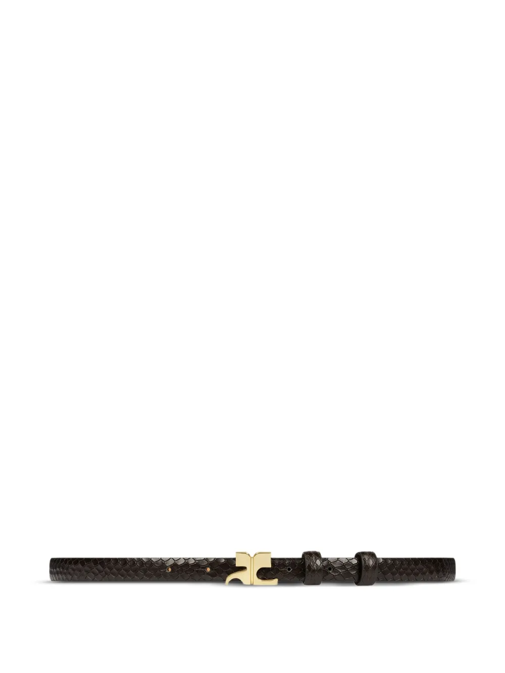 Courrèges Viper leather belt | Women | Image 2