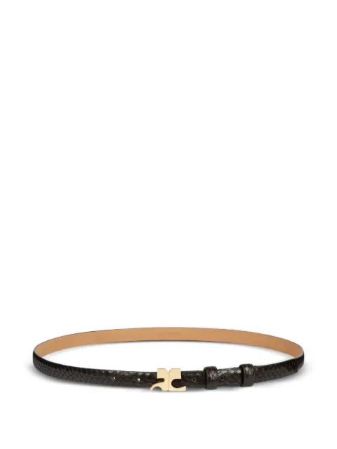 Courrèges Viper leather belt