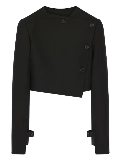 Courrèges oblique buttoned jacket