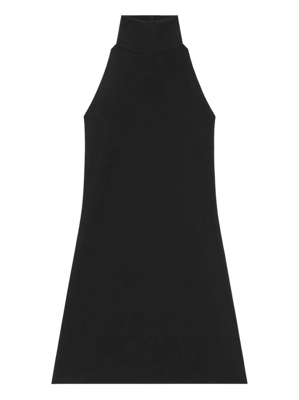 Courrèges halterneck mini dress | Black | Image 1