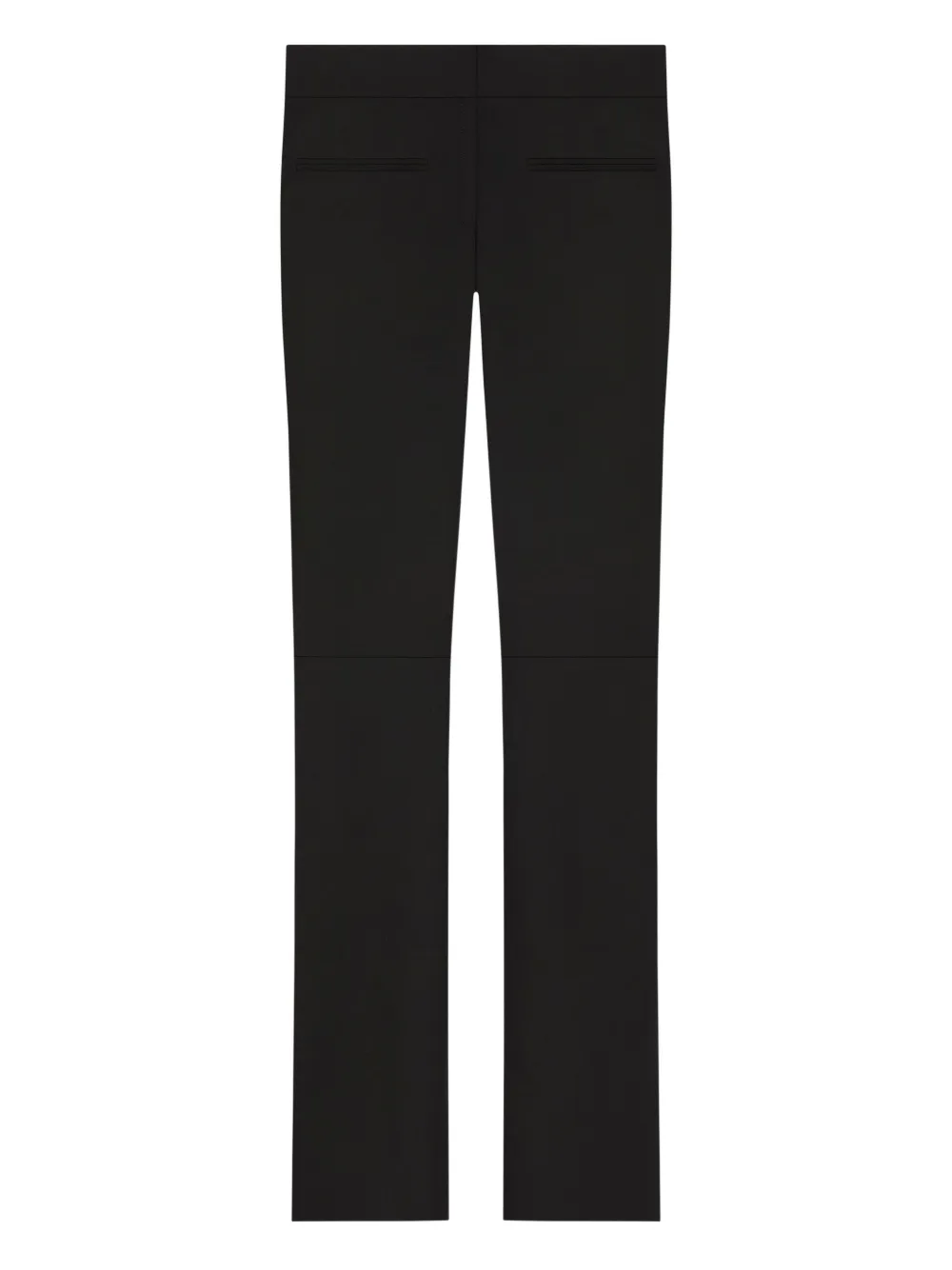 Courrèges Bootcut broek Zwart