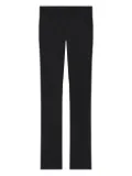 Courrèges satin bootcut pants - Black