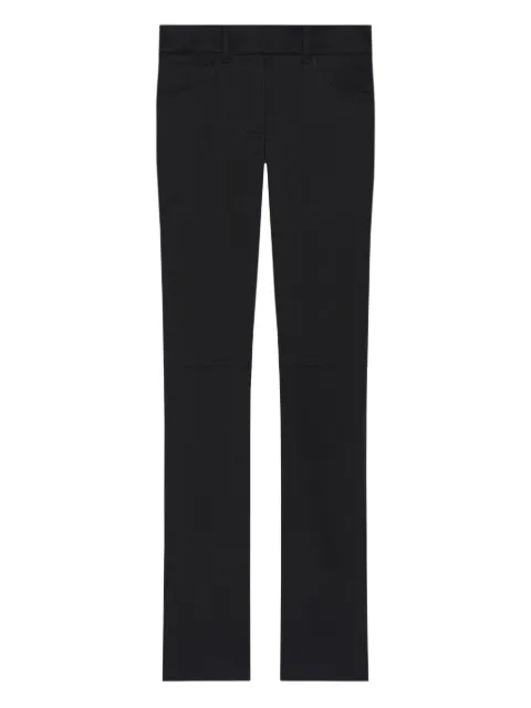 Courrèges satin bootcut pants