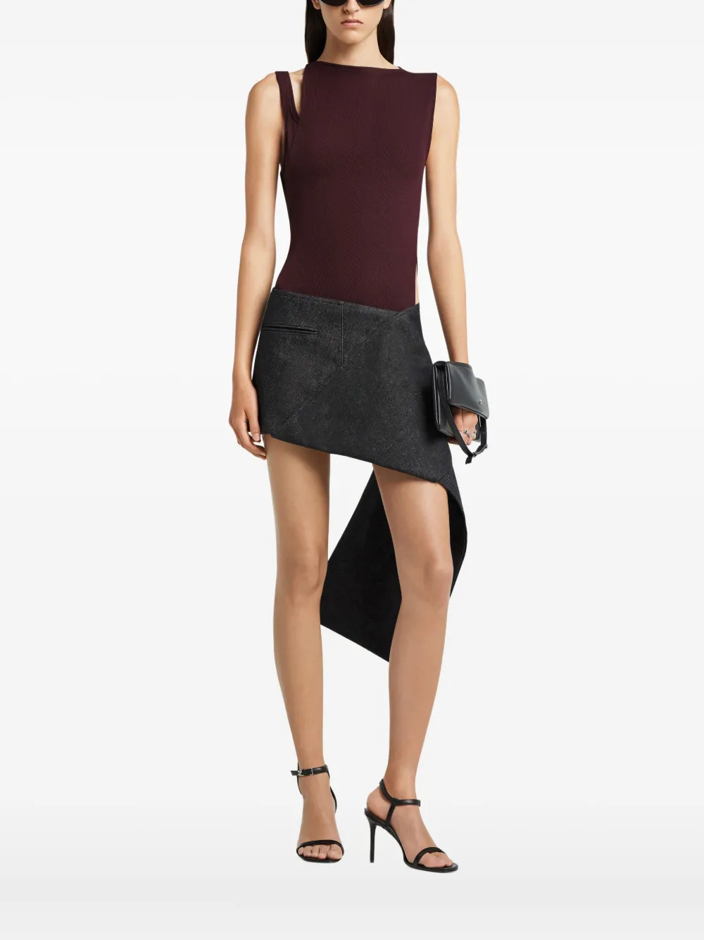 Courrèges chaleco con cuello asimétrico | Chalecos y camisetas | Image 2