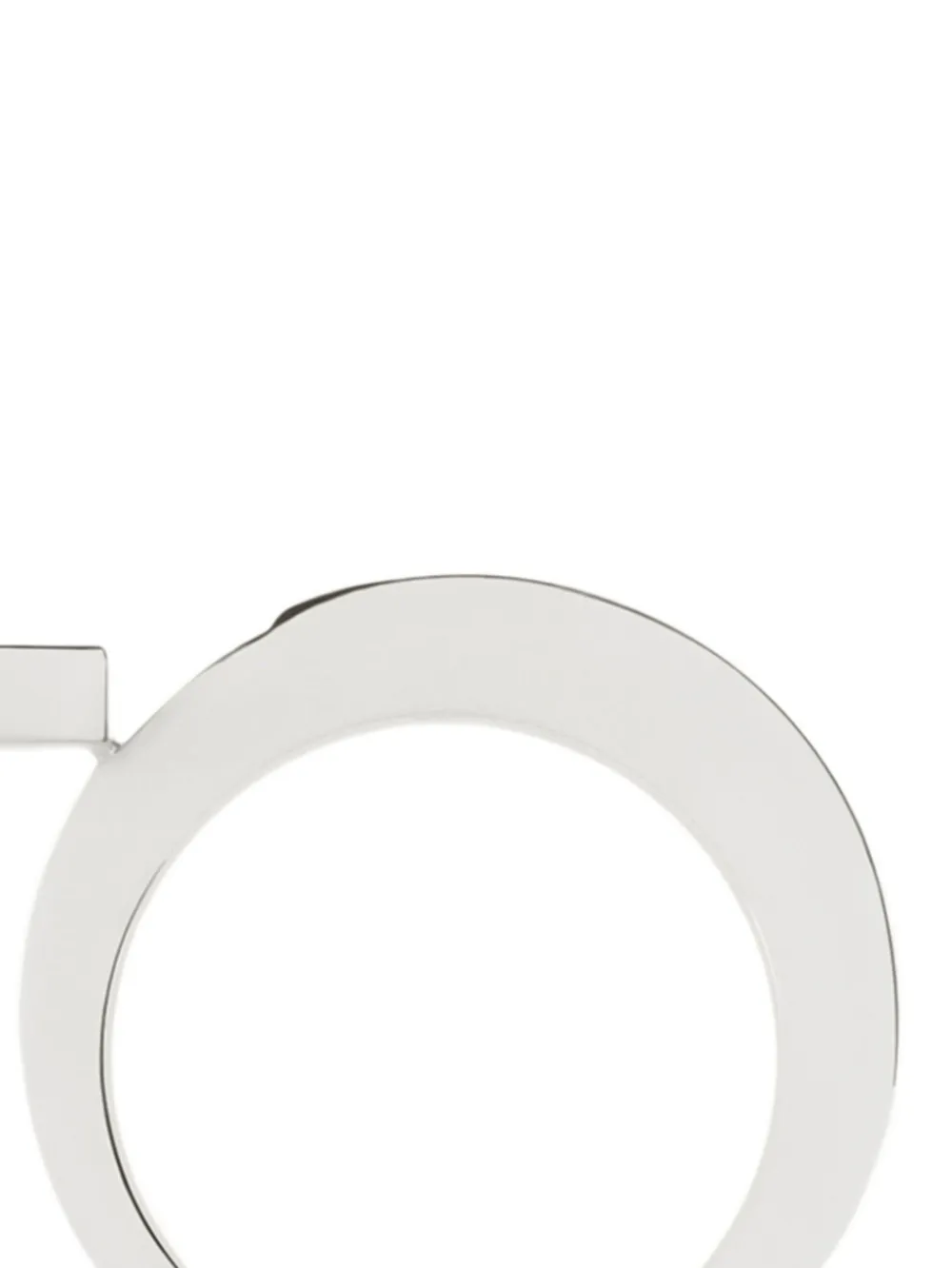 Courrèges Whistle Band Ring In Metallic