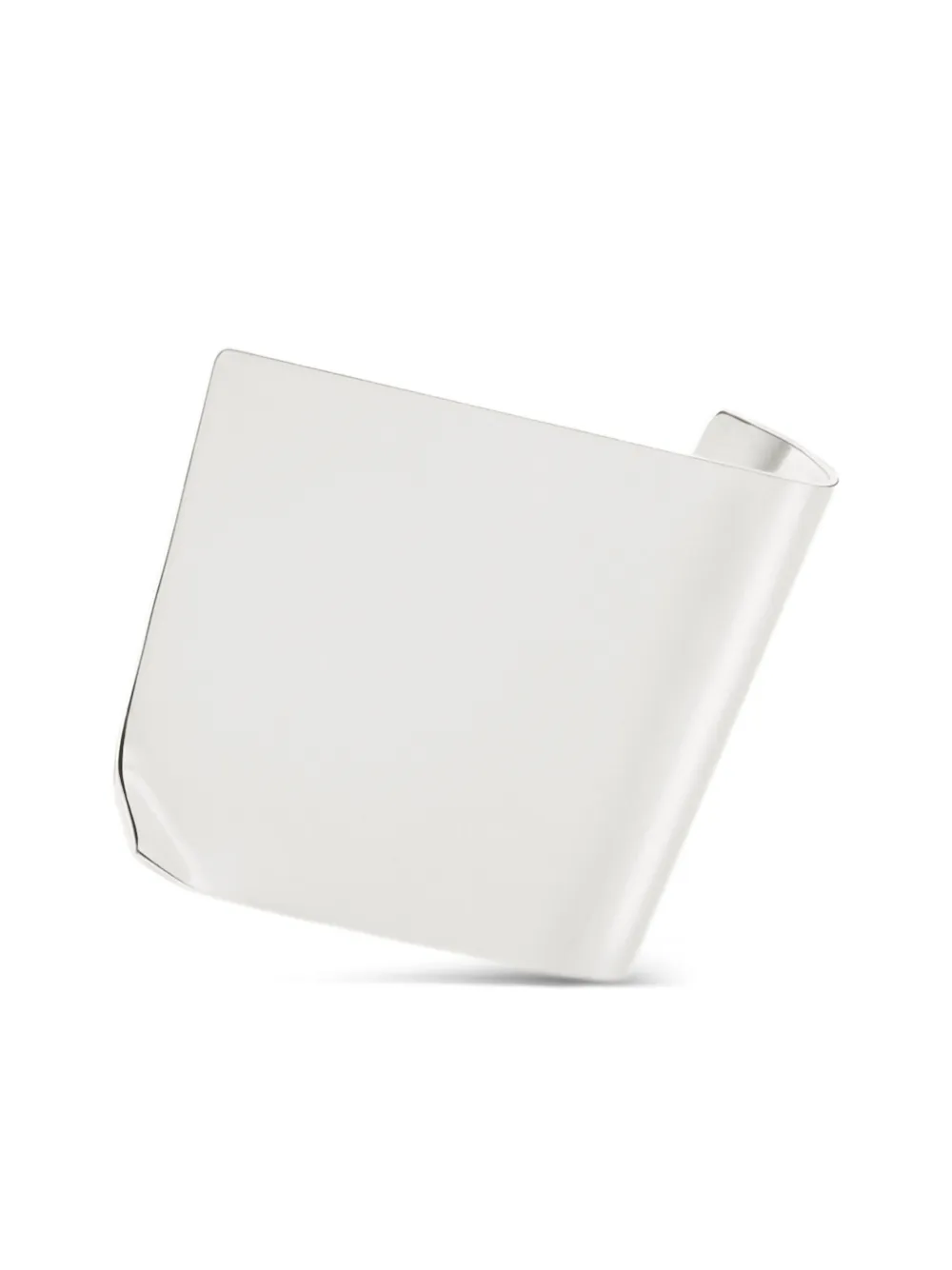 Courrèges single curved earring | Silver | Image 1