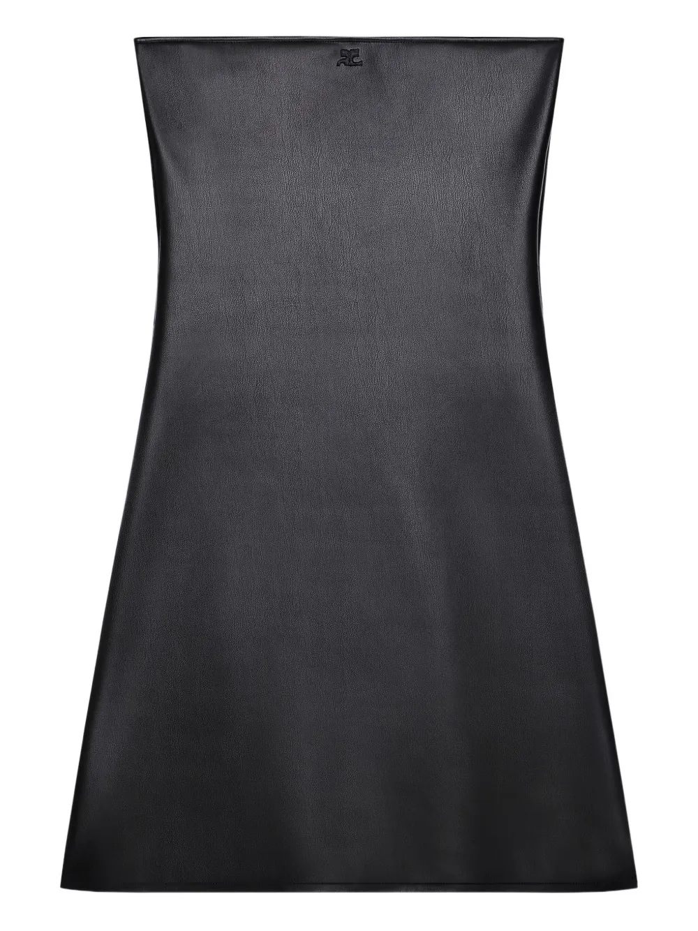 Courrèges strapless mini dress | Black | Image 1