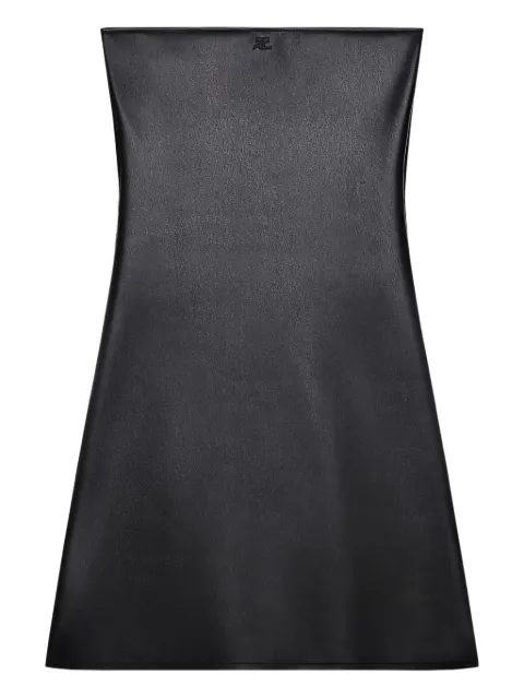 Courrèges strapless mini dress