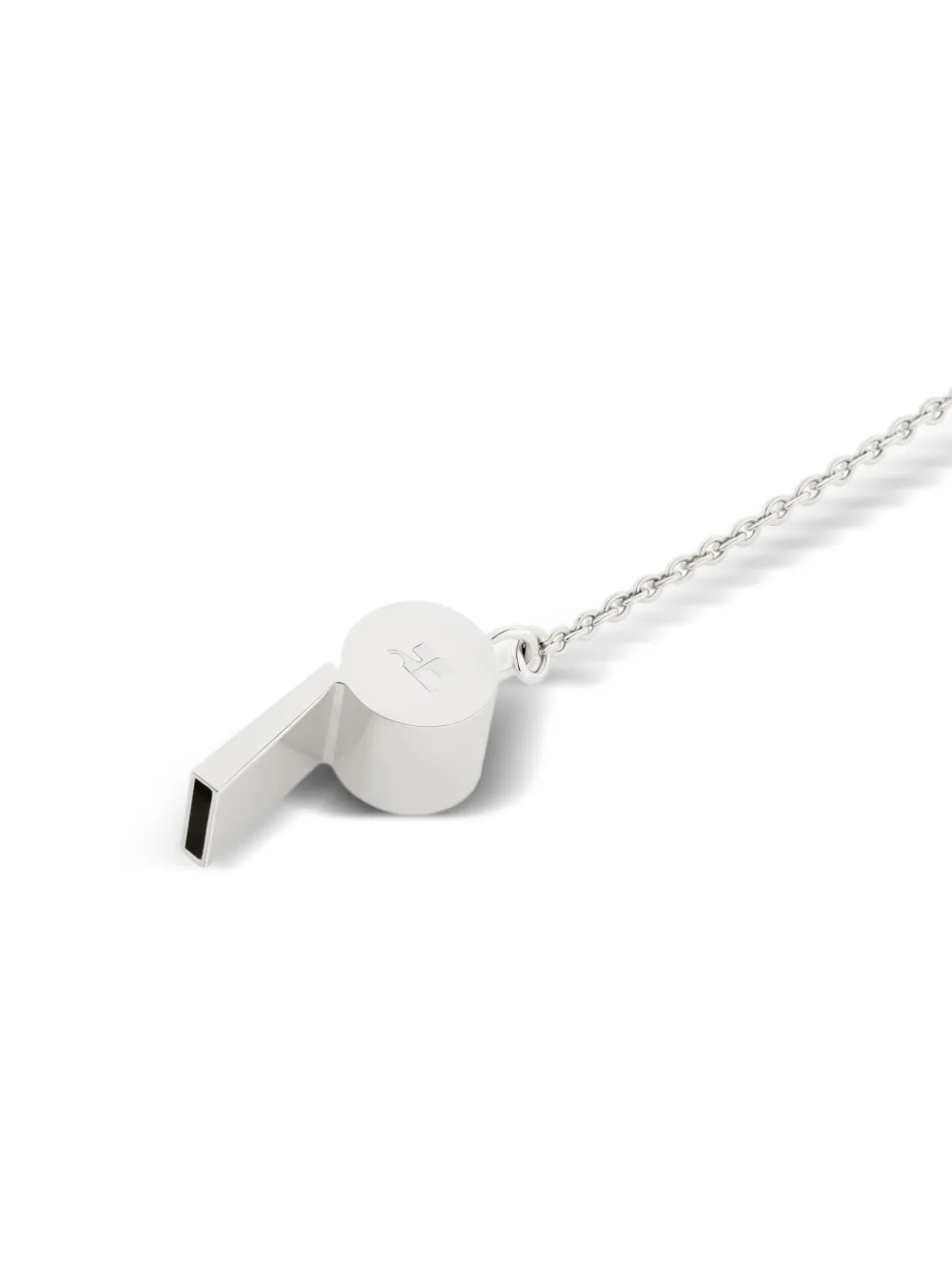 Courrèges Whistle Chain Earring In Metallic
