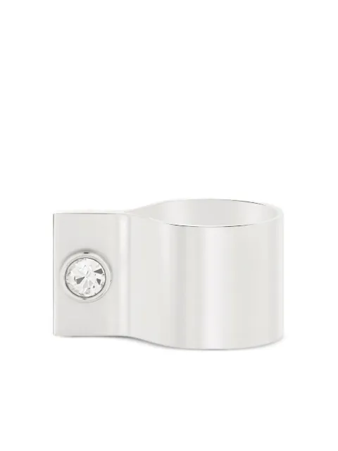 Courrèges anillo con diseño plegable
