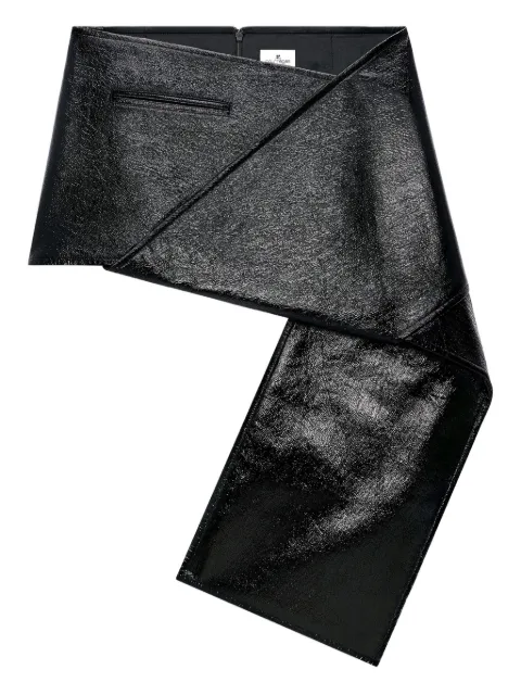 Courrèges asymmetric mini skirt