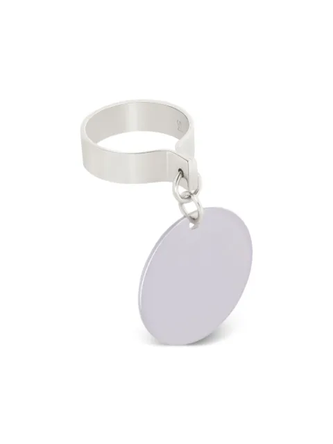 Courrèges circular-plaque ring