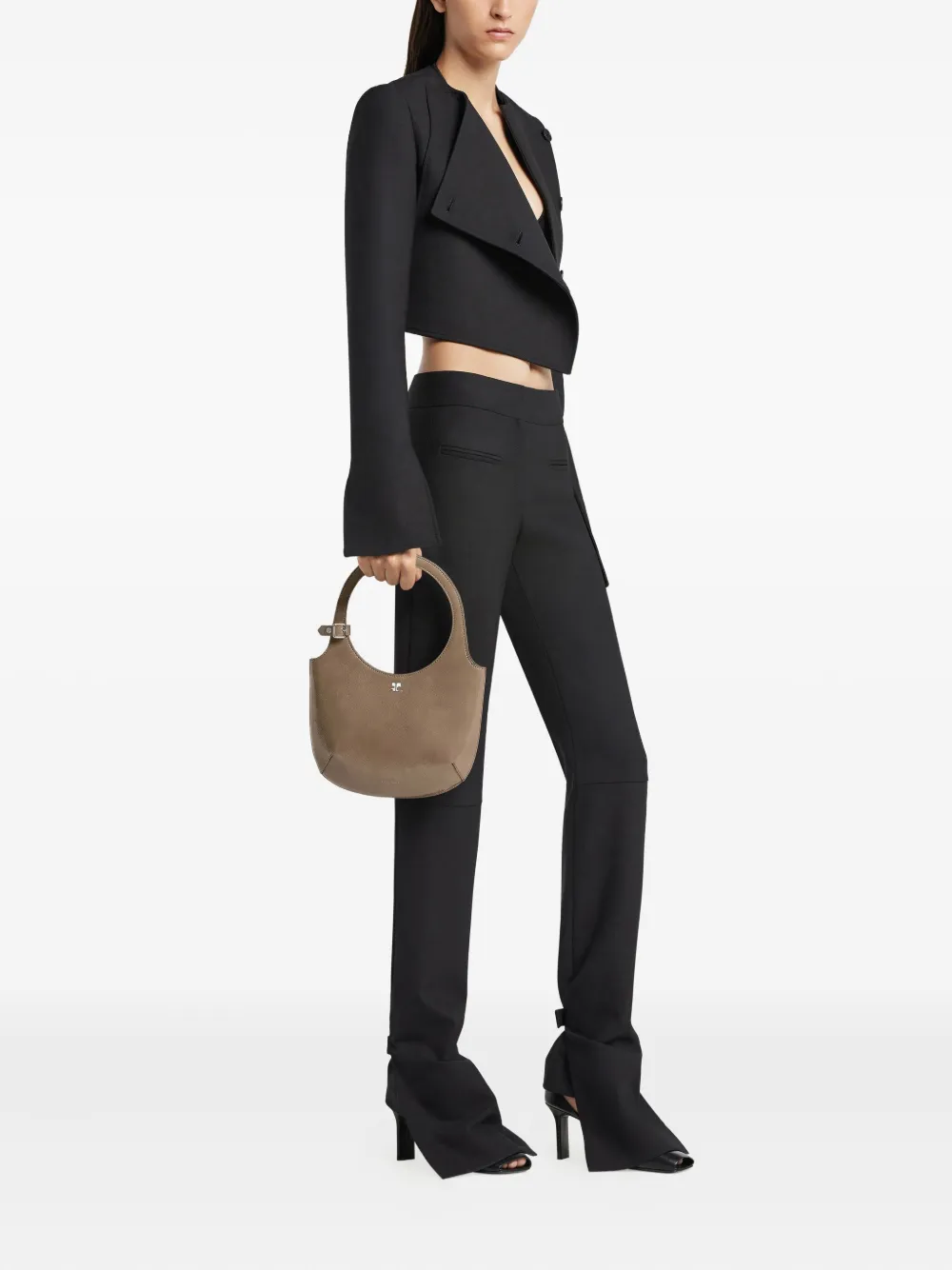 Courrèges Holy leather tote bag | Women | Image 2