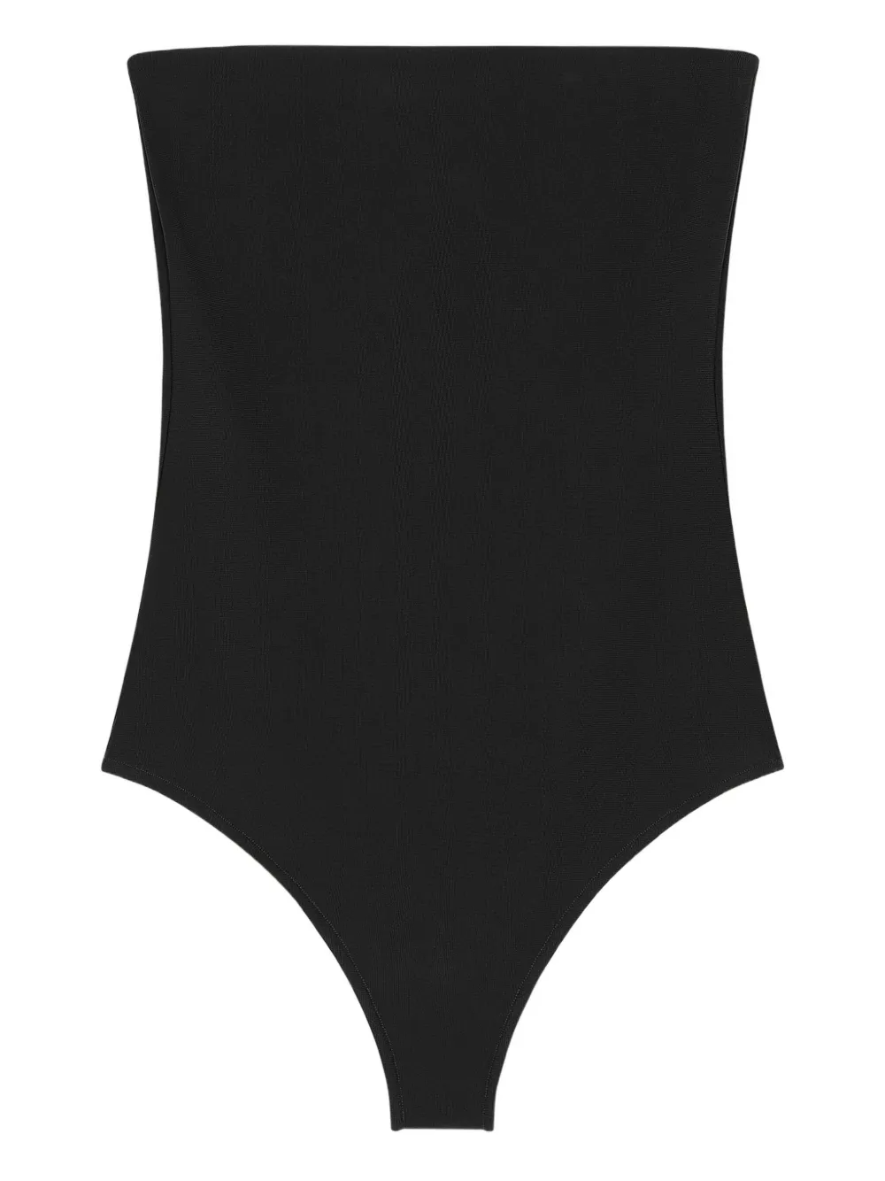 Courrèges strapless button-fastening bodysuit | Black | Image 1