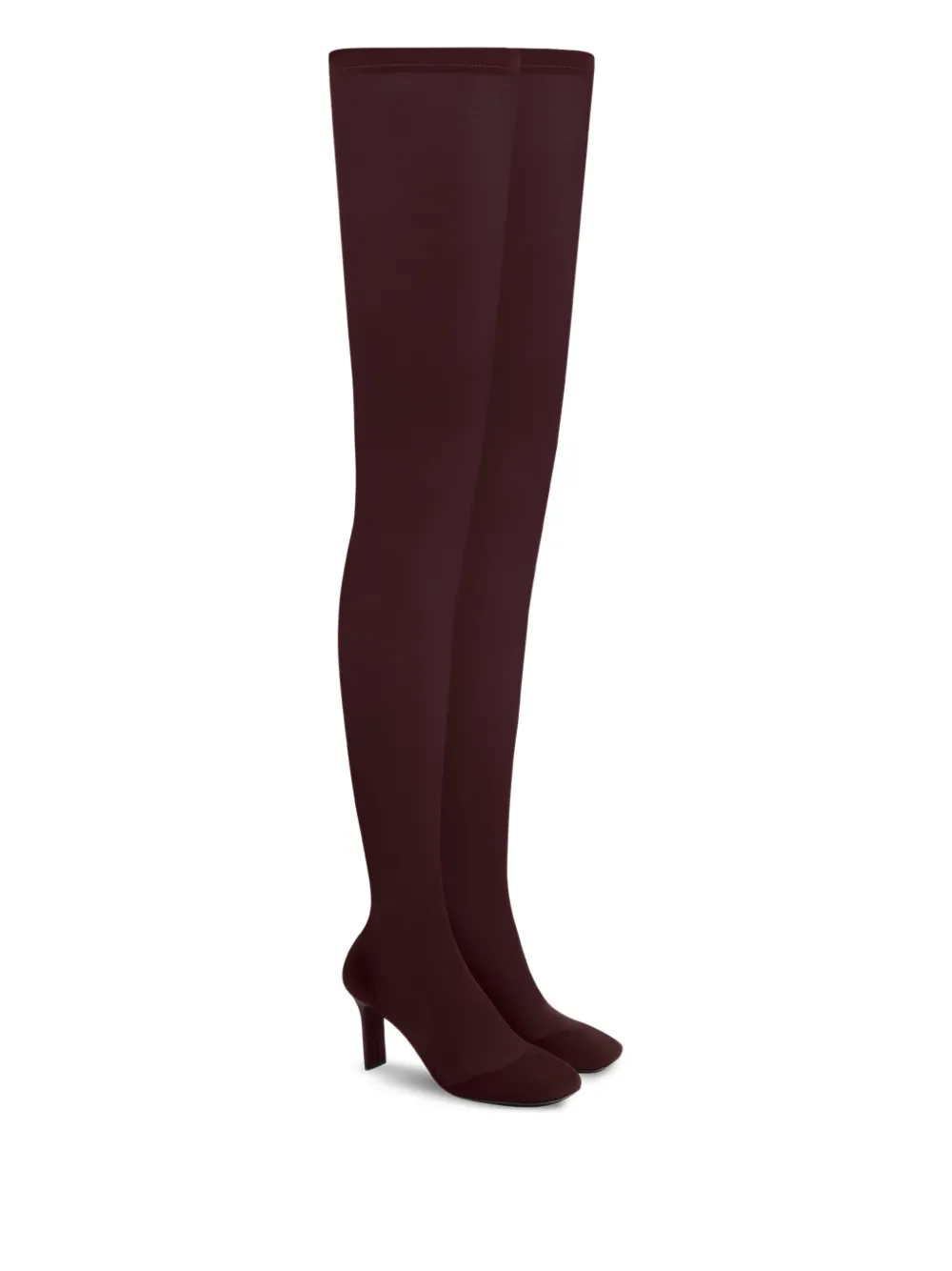 Courrèges square-toe mesh over-the-knee boots | Over-The-Knee Boots | Image 2