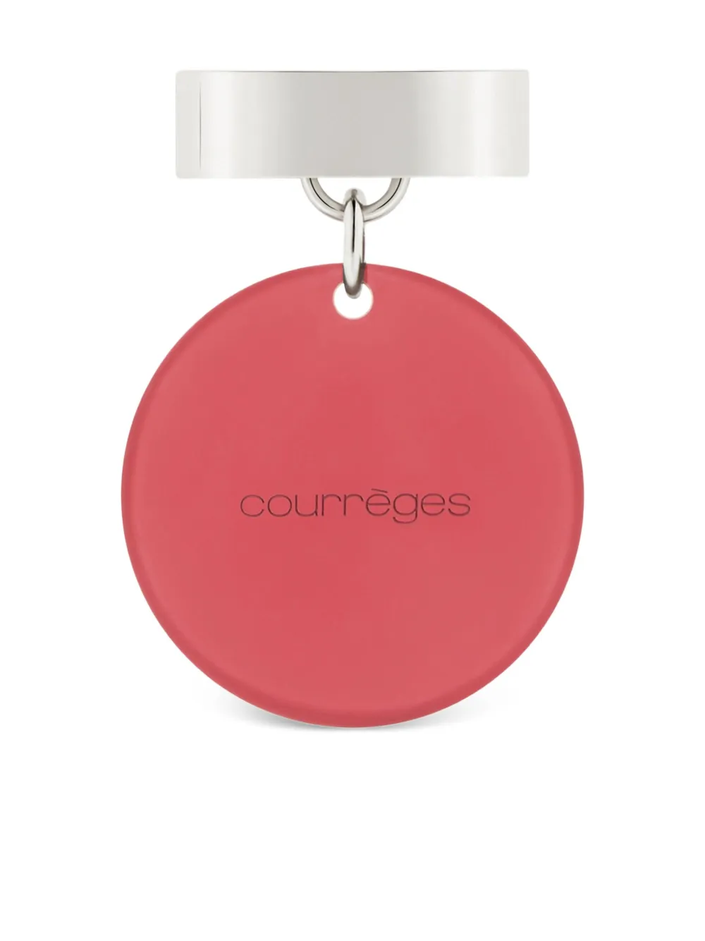 Courrèges circular-plaque ring | Silver | Image 1