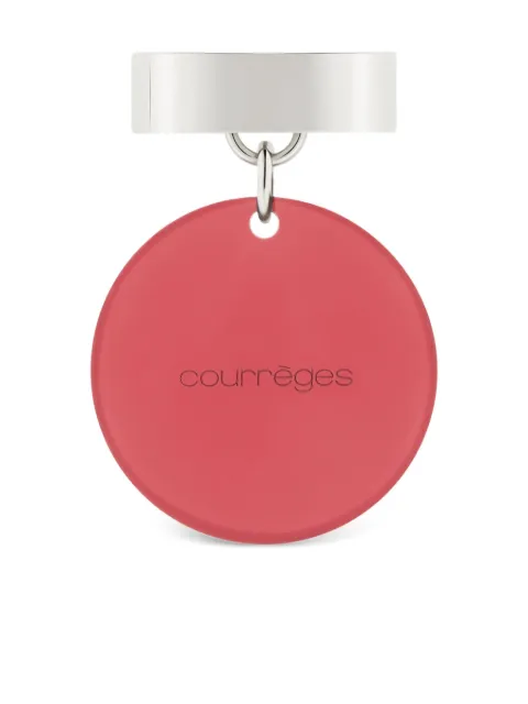 Courrèges circular-plaque ring
