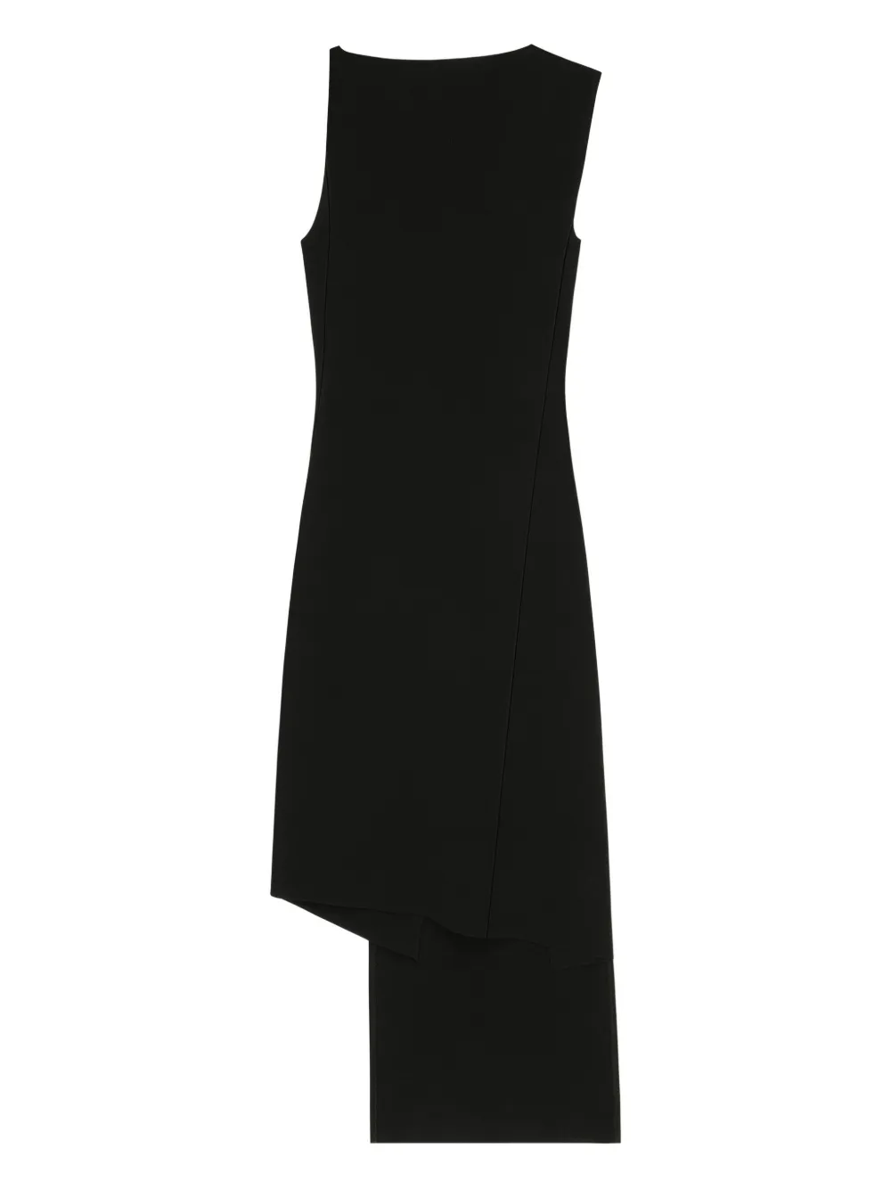 Courrèges Asymmetrische jurk Zwart