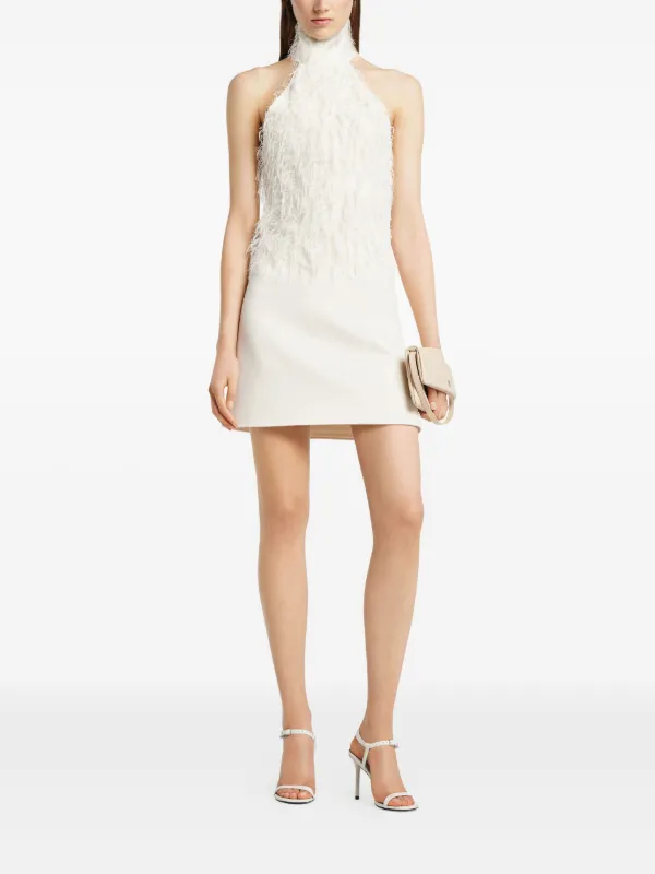 sachin and babi light blue dress SWING HALTER DRESS - Oyster-white