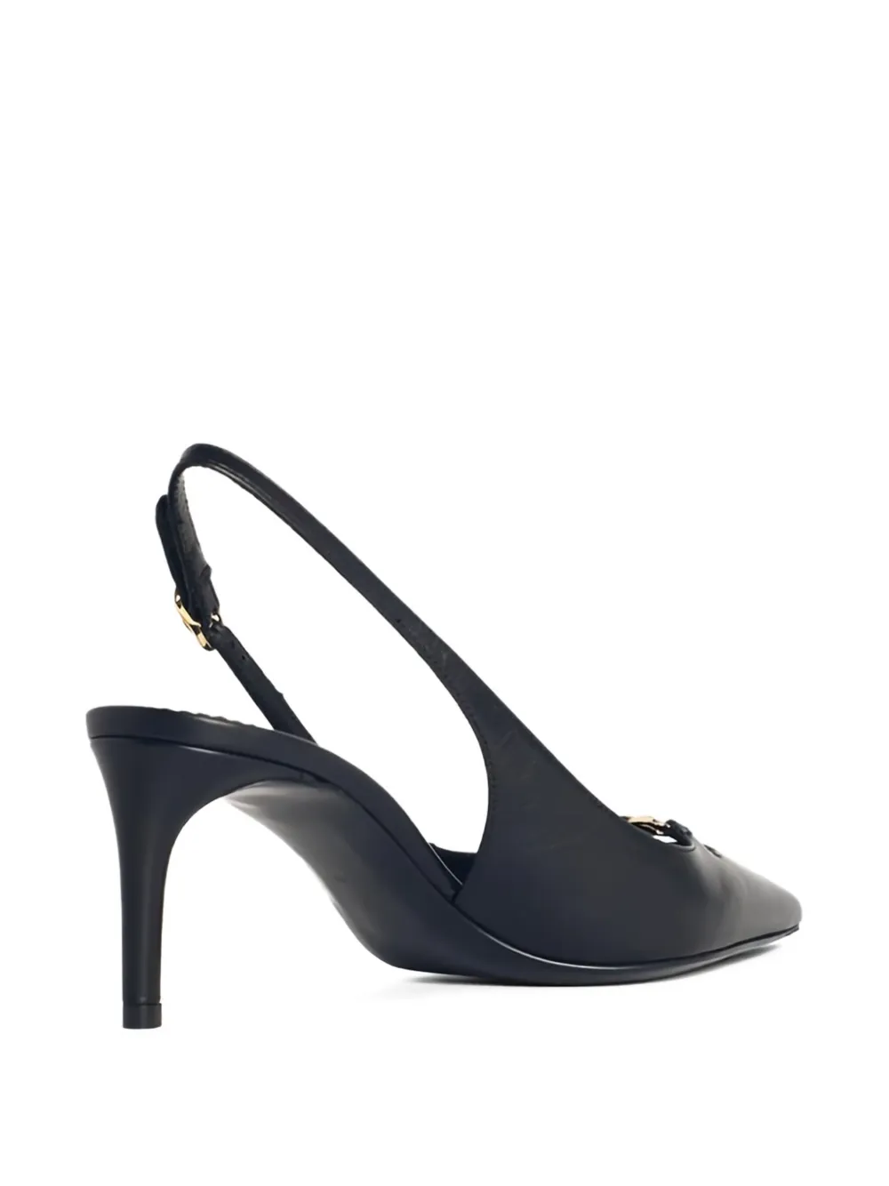 Dolce & Gabbana 70mm slingback logo pumps Black