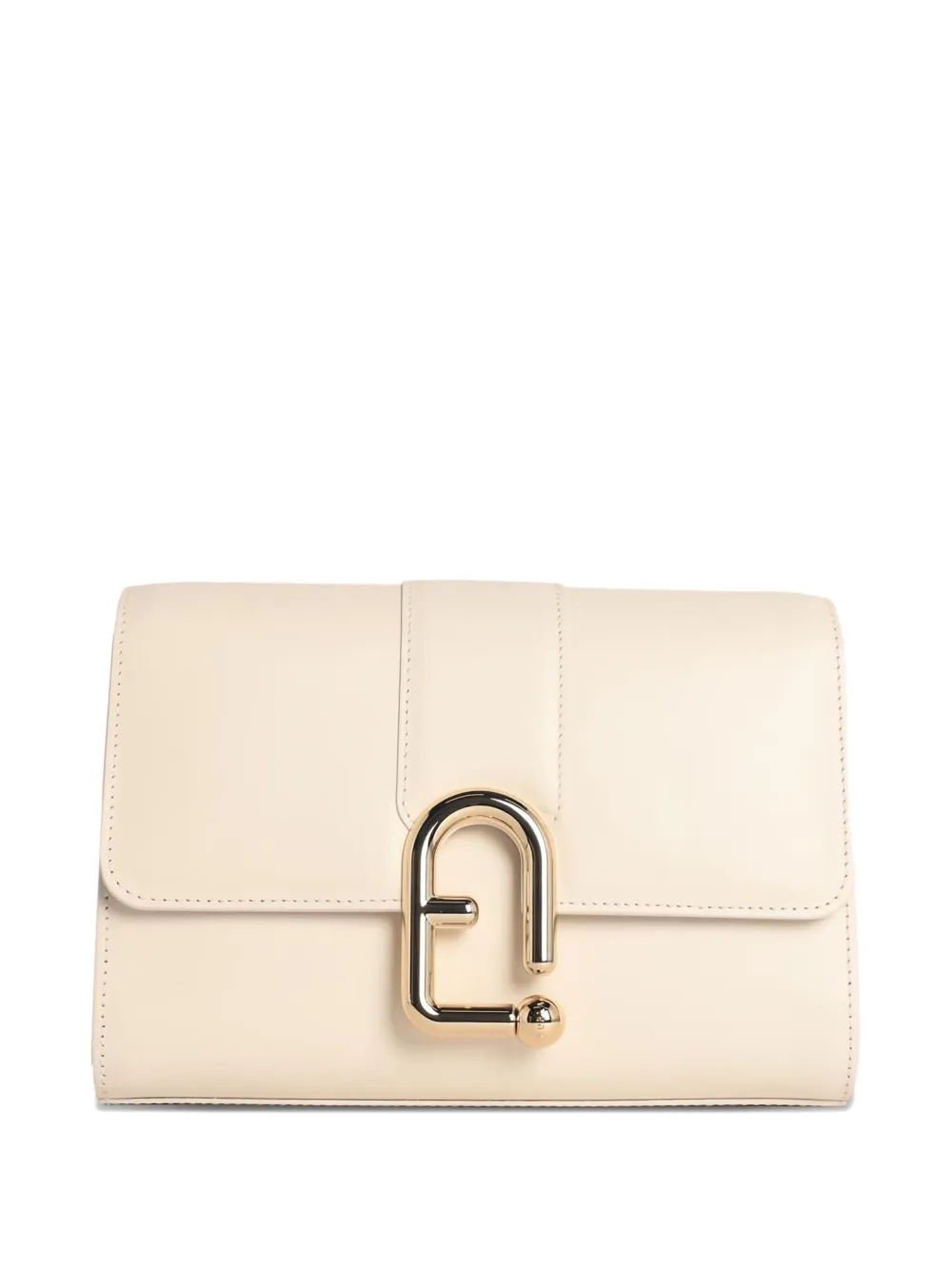 Furla Kleine crossbodytas met omslag Beige
