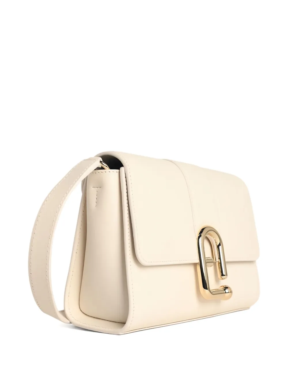 Furla Kleine crossbodytas met omslag Beige