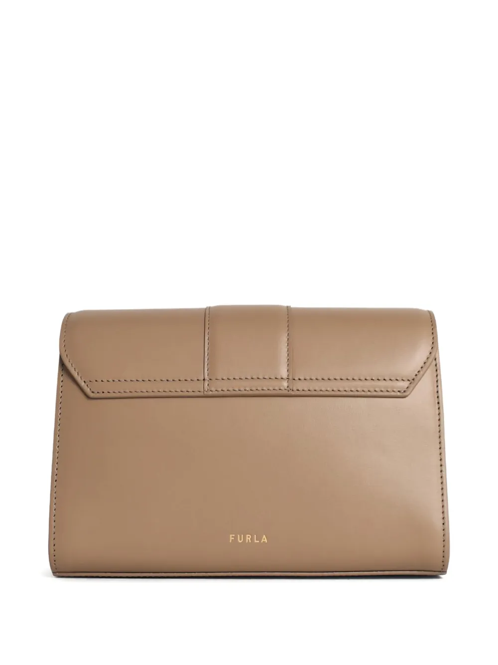 Furla Kleine Urban S leren crossbodytas Beige