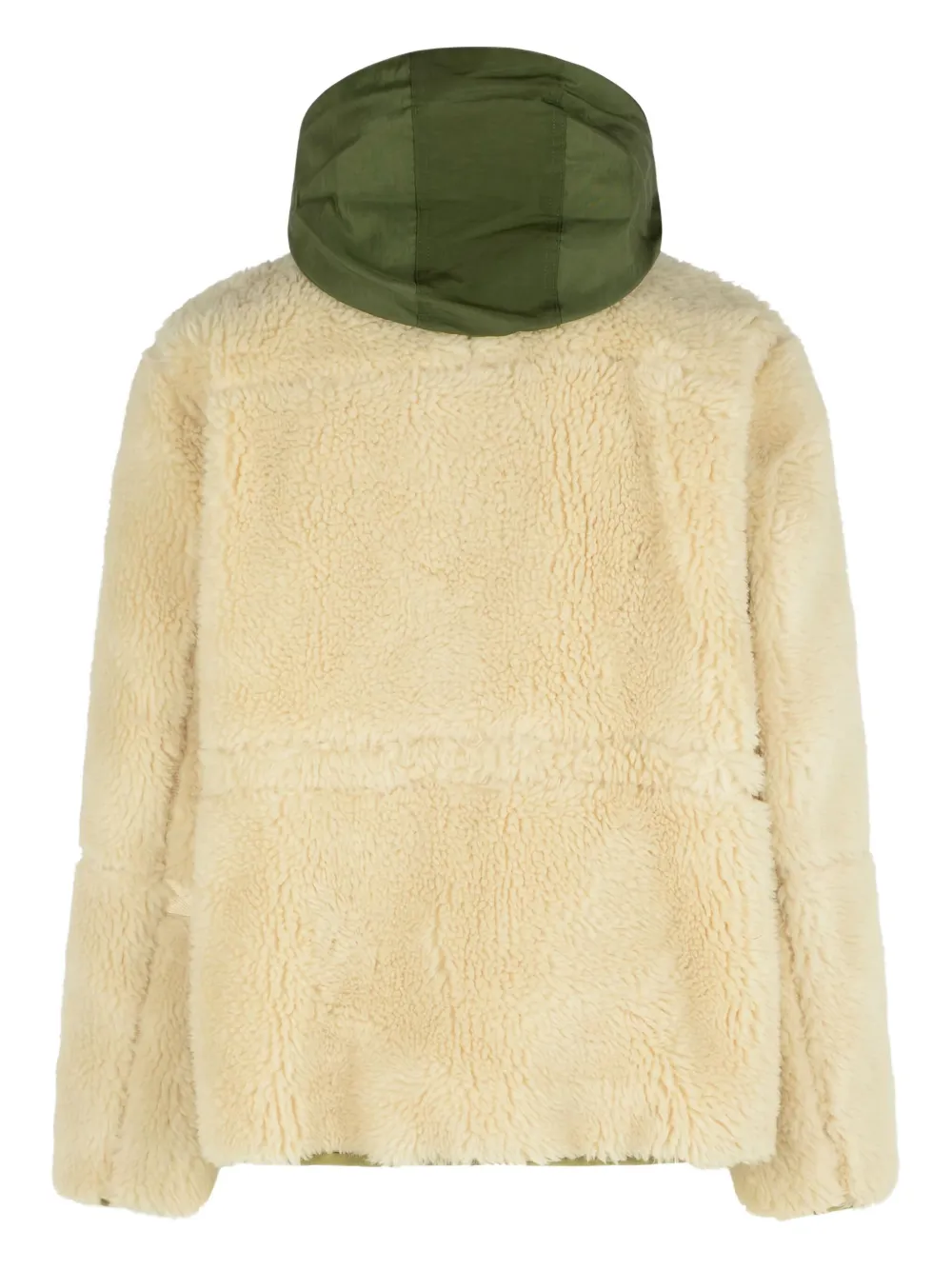 sacai Jack met contrastvlak Beige