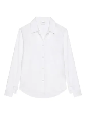 【新品未使用】グッチ　ホースビット プリント コットンシャツ　831933 Gucci ホースビット シャツ | ホワイト | FARFETCH JP