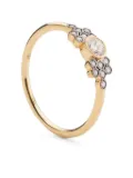 Yannis Sergakis 18K yellow gold La Pierre diamond cluster ring