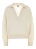 Le Kasha Jackson polo-neck cashmere sweater - Neutrals