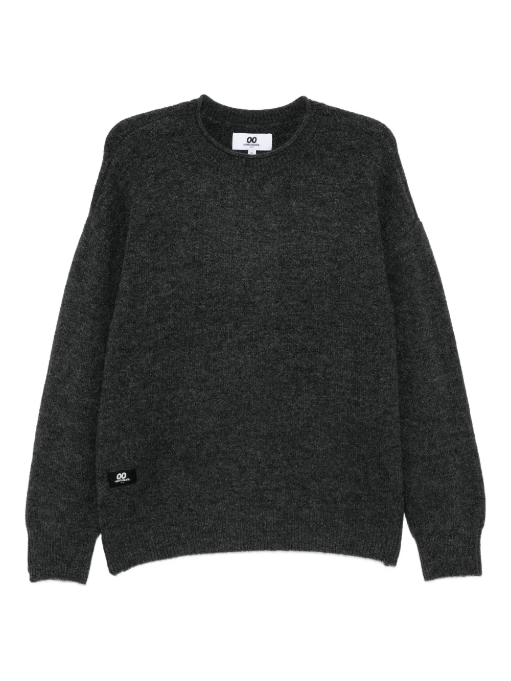 CHOCOOLATE logo-patch jumper | Grey | Image 1