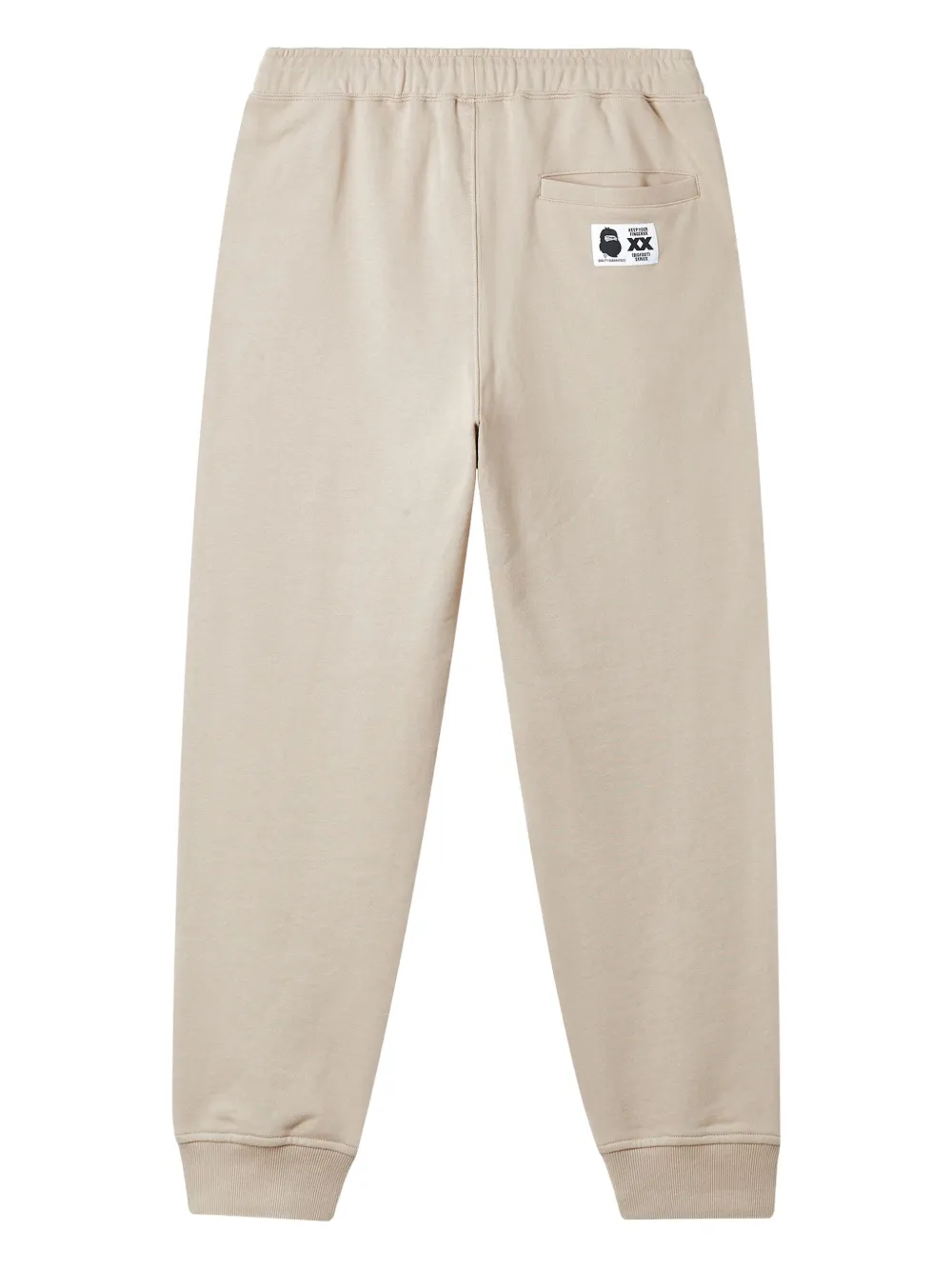 Fingercroxx Logo-patch Joggers In Neutral