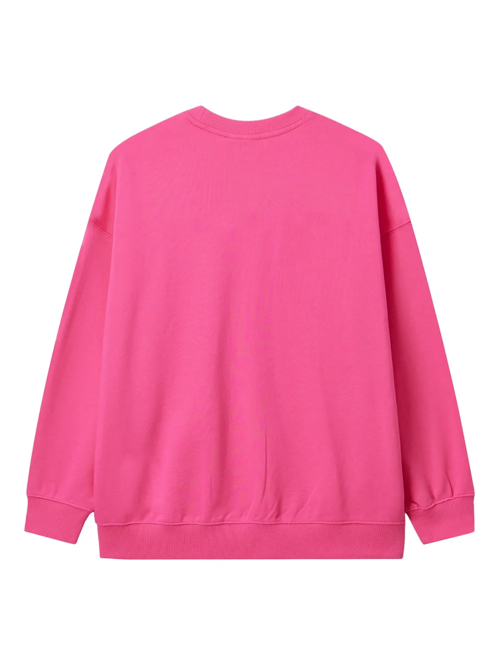 Fingercroxx Logo-patch Cotton Sweatshirt In Pink