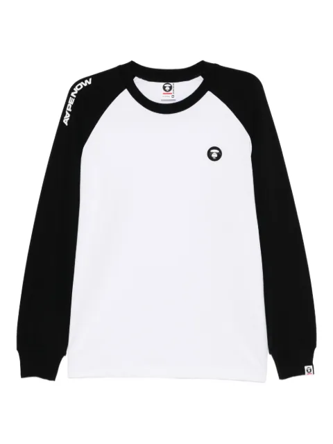 AAPE BY *A BATHING APE® logo-patch T-shirt