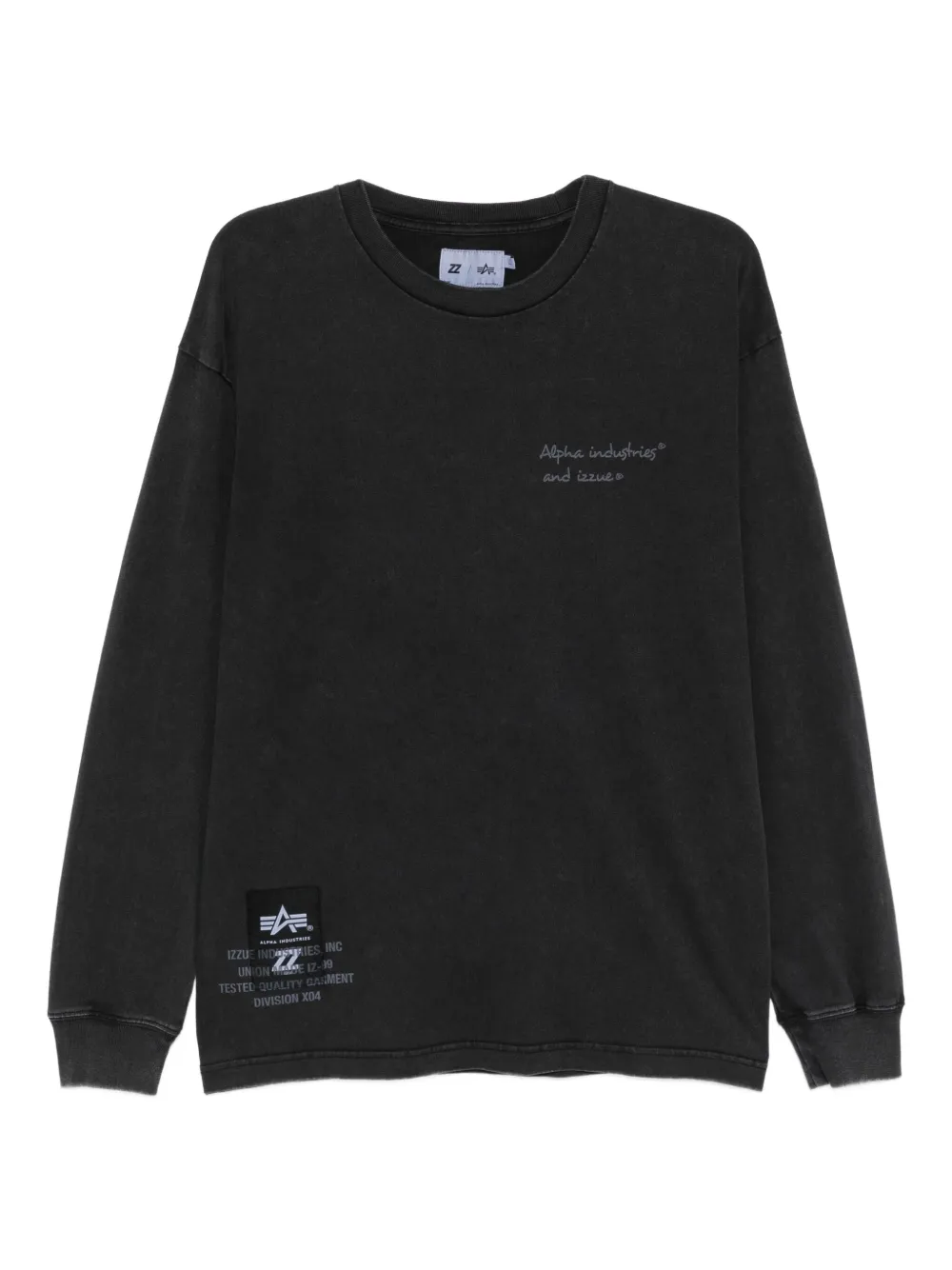 izzue long-sleeve T-shirt | Black | Image 1