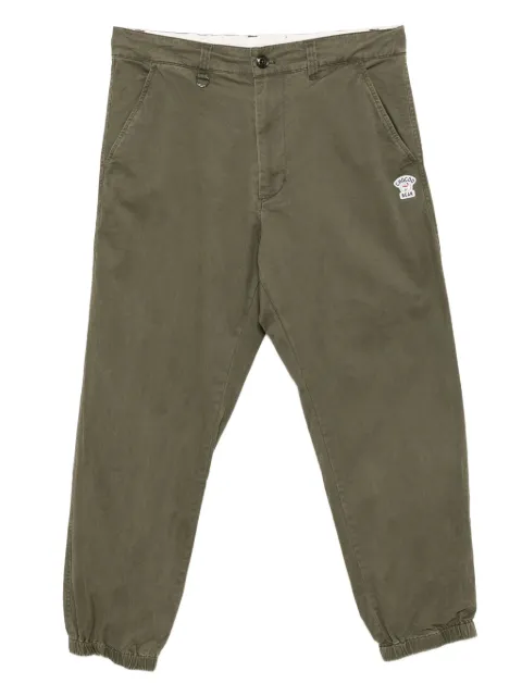 CHOCOOLATE logo-plaque trousers