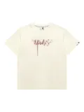 AAPE BY *A BATHING APE® bear-print T-shirt - Neutrals