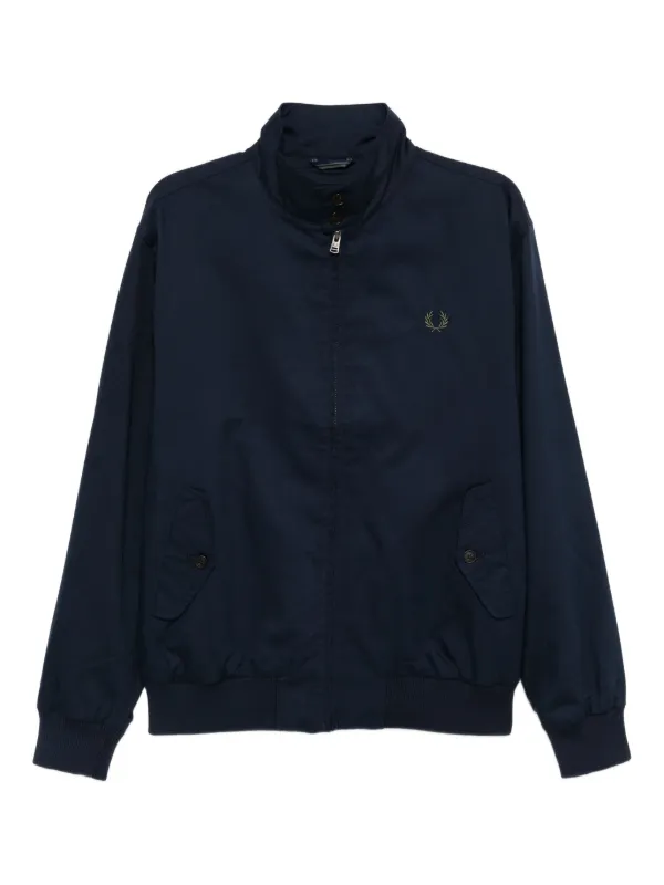 Fred Perry ジップアップ ジャケット | ブルー | FARFETCH JP Fred Perry ジップアップ ジャケット | ブルー | FARFETCH JP